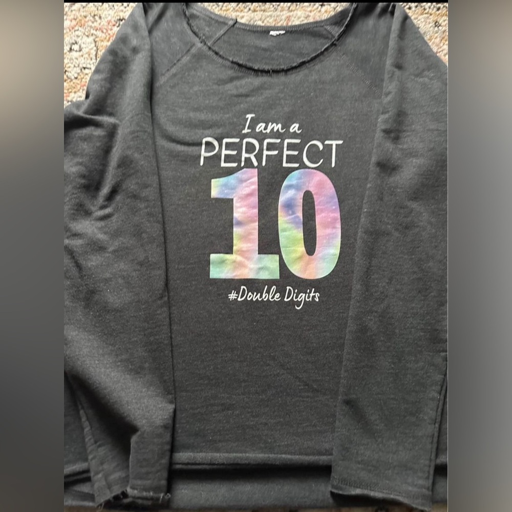 Girls 10th Birthday Shirt